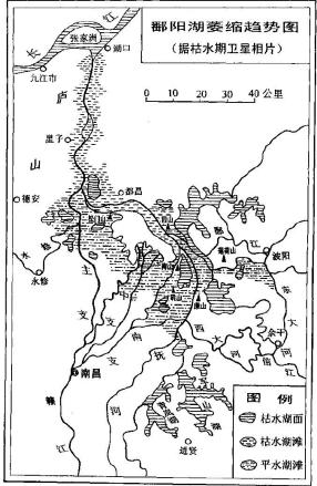 枯水期-鄱阳湖位置及境域