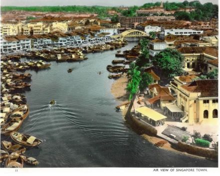 以前新加坡刚开埠,新加坡河就是繁荣的起点 以前新加坡刚开埠,新加坡河就是繁荣的起点