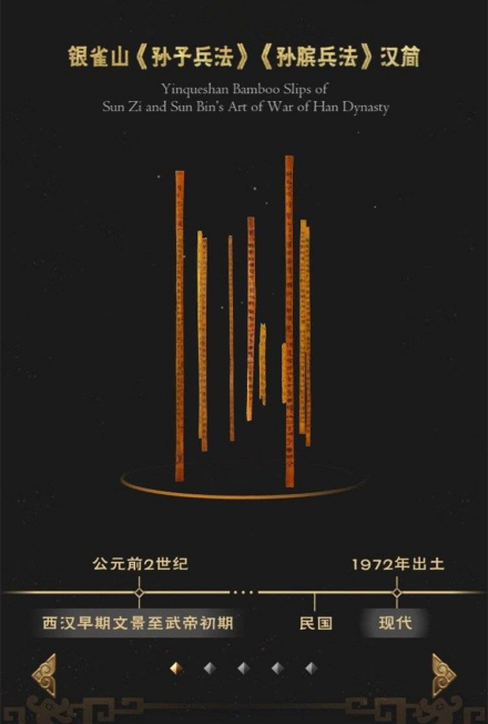 中国九大镇国之宝之一临沂汉简 中国九大镇国之宝之一临沂汉简