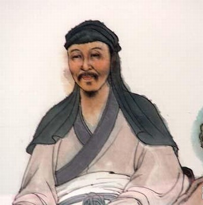 冒辟疆小像 冒辟疆小像