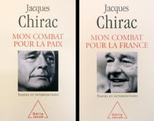 《我为和平而战》和《我为法国而战》的封面 《我为和平而战》和《我为法国而战》的封面