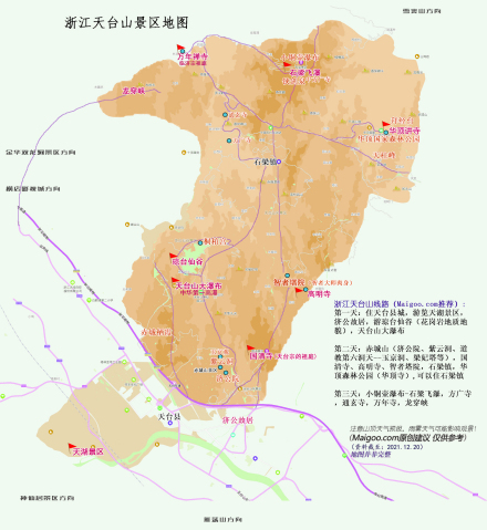 景点分布图 景点分布图