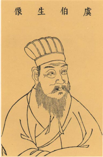 虞集像,取自明代王圻辑,万历刻《三才图会》
虞集像,取自明代王圻辑,万历刻《三才图会》