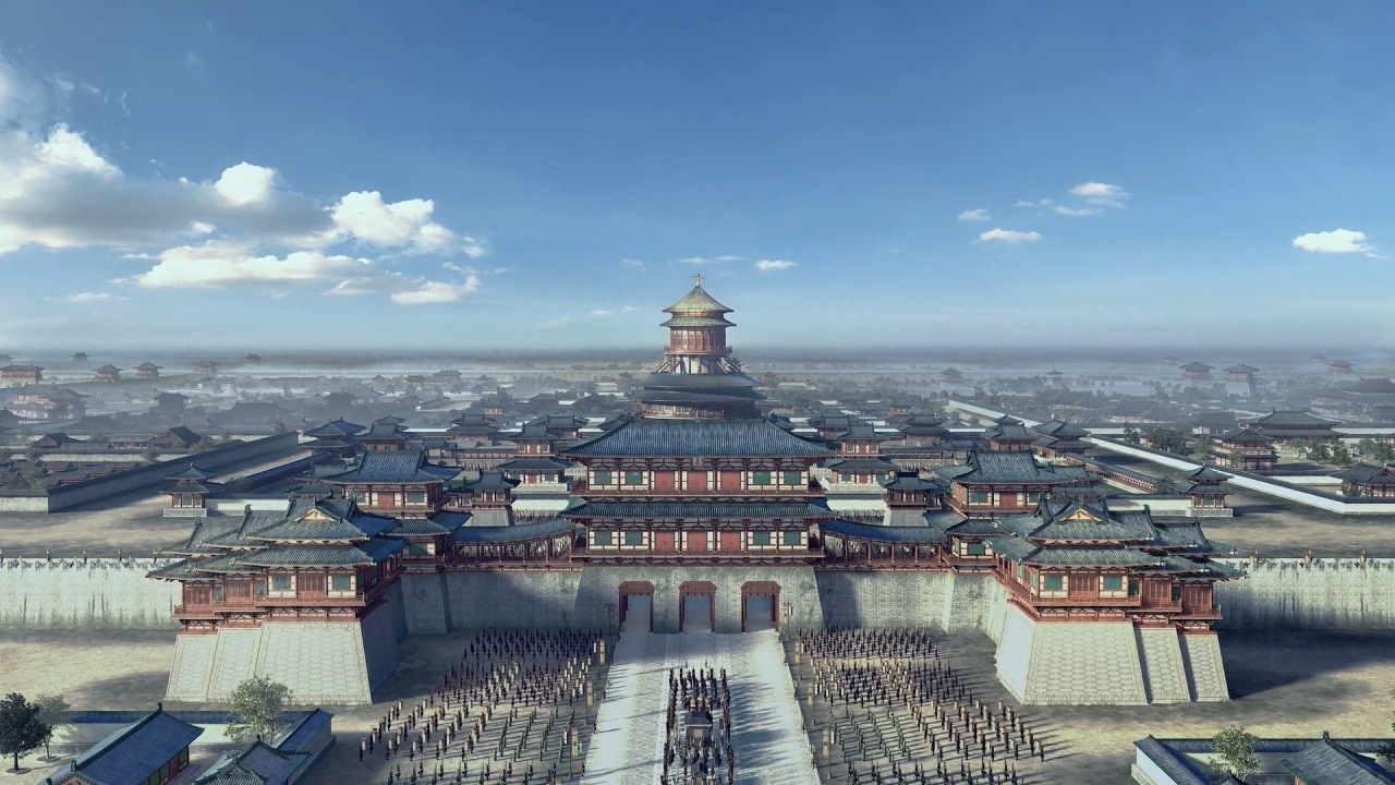 紫微城则天门（后改应天门）复原图