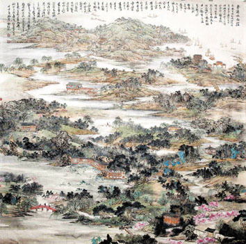 水西庄图景 水西庄图景