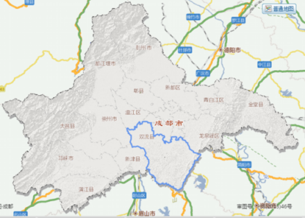 双流区在成都市的位置
双流区在成都市的位置