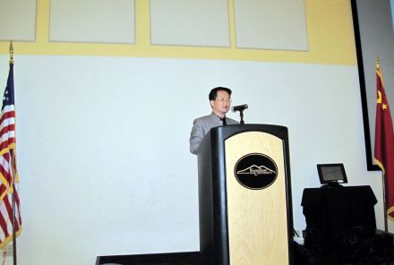 王岳川2010年4月在美国肯尼索大学讲演 王岳川2010年4月在美国肯尼索大学讲演