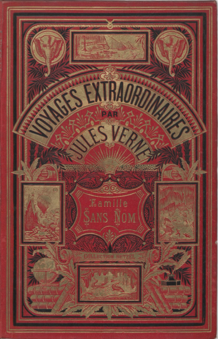 1889年Hetzel 8开插图版封面
1889年Hetzel 8开插图版封面