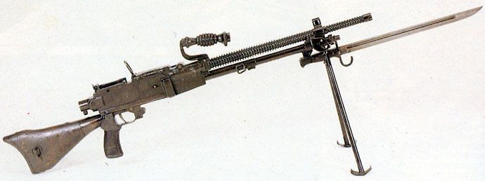 日军九六式轻机枪