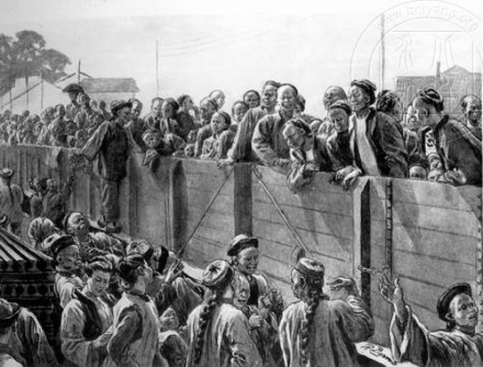 赴朝中国军队在车站与亲人话别 赴朝中国军队在车站与亲人话别