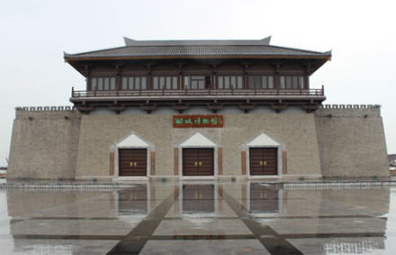 邺城博物馆。 邺城博物馆。