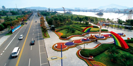 镇海沿江公园 镇海沿江公园