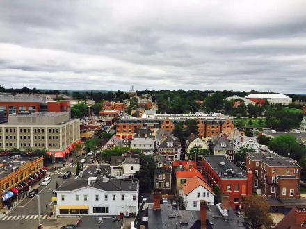 俯瞰布朗大学 俯瞰布朗大学