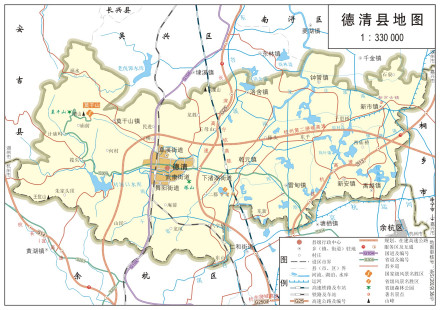 德清县地图 德清县地图