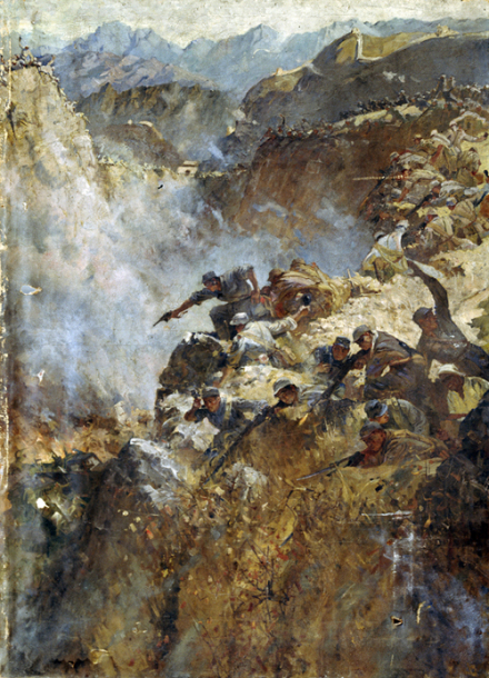 平型关大捷(油画) 平型关大捷(油画)