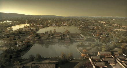 圆明园全景复原图 圆明园全景复原图