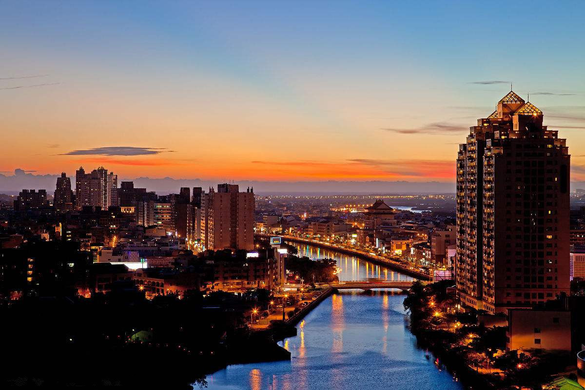 傍晚的台南 傍晚的台南