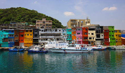 基隆市的正滨渔场 基隆市的正滨渔场