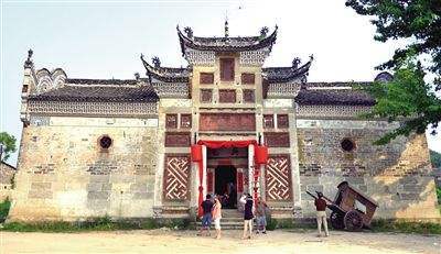 湖北红安县八里湾镇陡山村吴氏宗祠