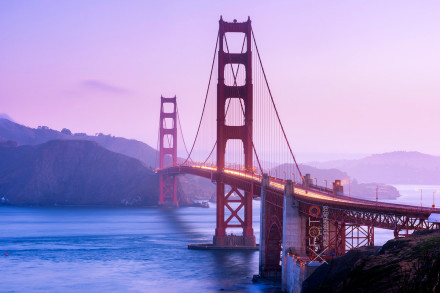 金门大桥侧瞰 金门大桥侧瞰