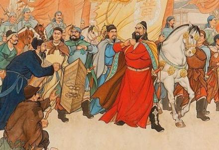 黄巢进入长安 黄巢进入长安