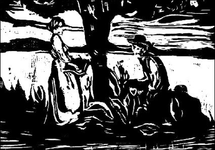 木刻版画 木刻版画