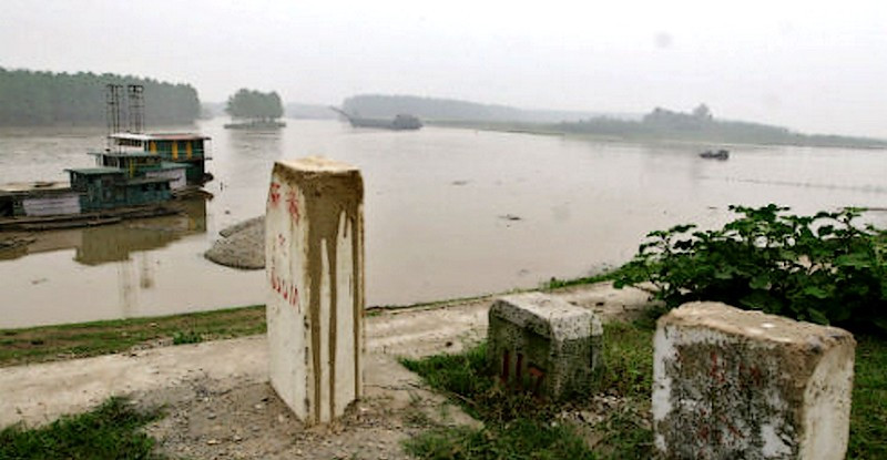 澧水注入洞庭湖处