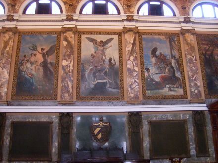 玛格纳礼堂内部 玛格纳礼堂内部