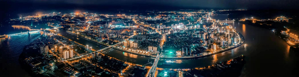 宜昌夜景全景环绕图 宜昌夜景全景环绕图