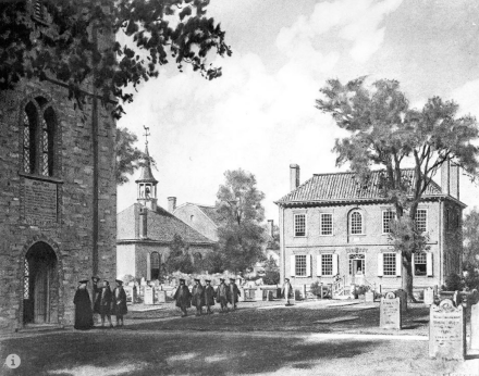 哥伦比亚大学的第一个家:三一教堂校舍
哥伦比亚大学的第一个家:三一教堂校舍