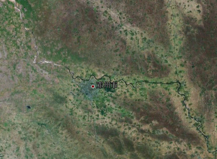 湍河卫星图 湍河卫星图