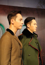 陈伟霆上海杜莎夫人蜡像馆