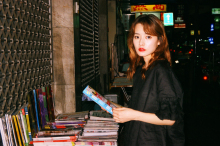 柴碧云夜景胶片写真