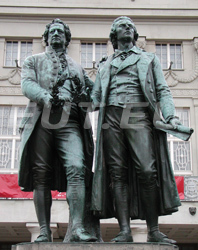 歌德和席勒纪念像 歌德和席勒纪念像