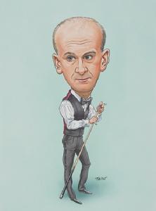 Peter Ebdon漫画形象 Peter Ebdon漫画形象