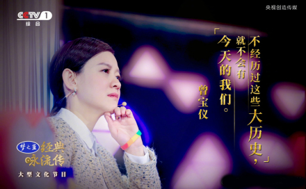 曾宝仪，经典咏流传鉴赏团成员