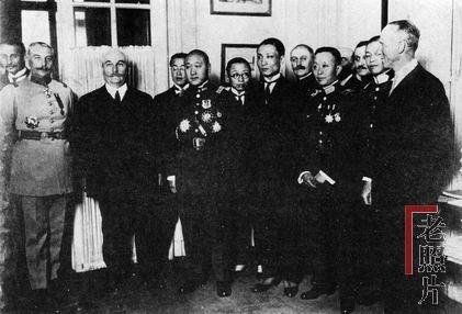 徐树铮访法时受到法国总统杜梅尔格的接见 徐树铮访法时受到法国总统杜梅尔格的接见