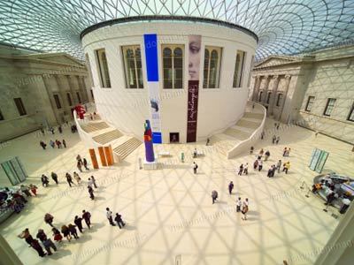 英国国家博物馆大中庭 英国国家博物馆大中庭