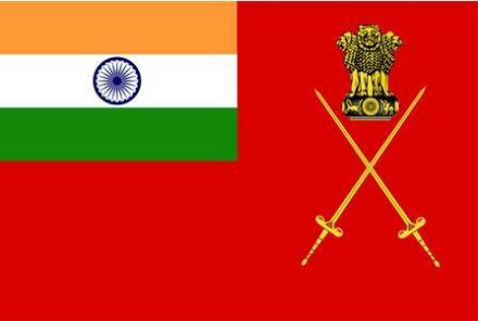 印度陆军军旗 印度陆军军旗