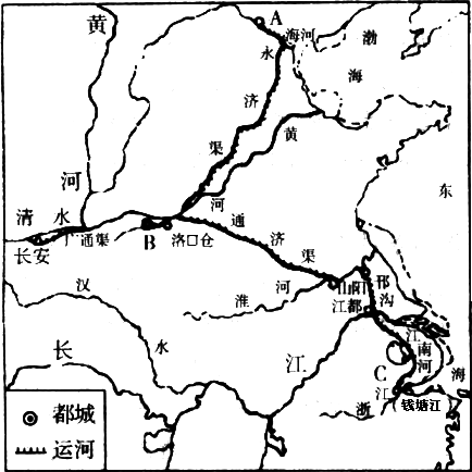 隋朝大运河 隋朝大运河