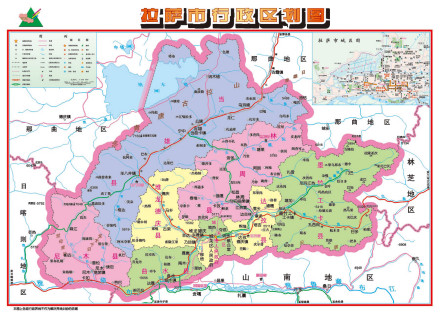 拉萨市行政区划图 拉萨市行政区划图