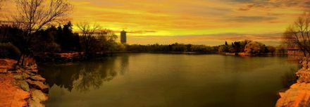 北京大学燕园风景 北京大学燕园风景