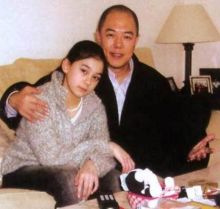 张铁林和女儿 张铁林和女儿