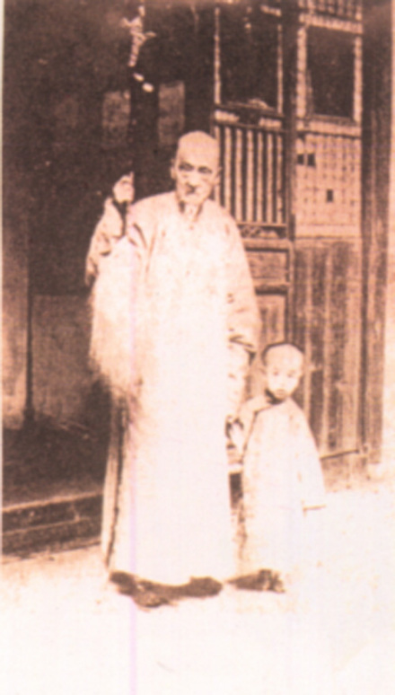 俞樾与曾孙俞平伯 俞樾与曾孙俞平伯