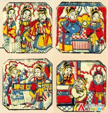 木刻年画 木刻年画