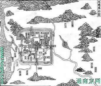 南宋时候的建康城 南宋时候的建康城