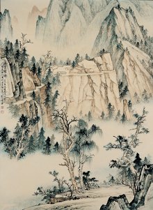 山水作品 山水作品