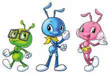 欢乐谷蚂蚁吉祥物欢欢,乐乐,谷谷
欢乐谷蚂蚁吉祥物欢欢,乐乐,谷谷