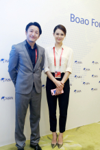 关悦亮相2017博鳌亚洲论坛