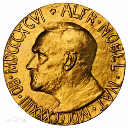 诺贝尔和平奖奖章正面
